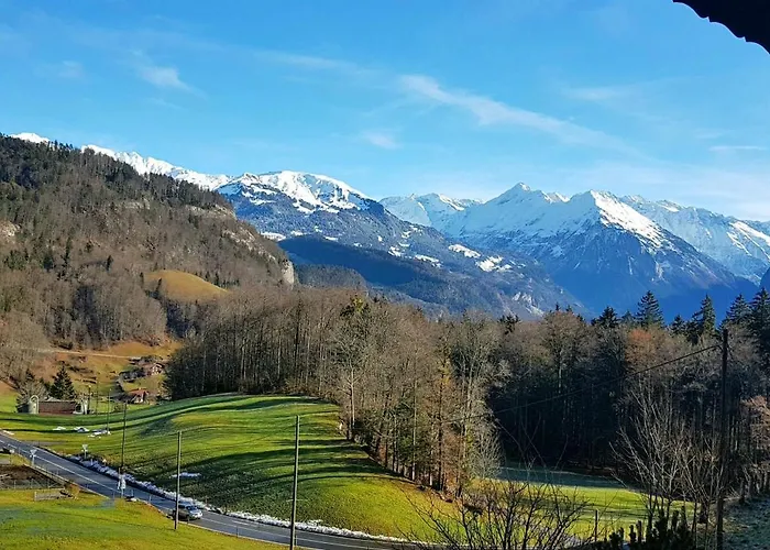 Gemuetliche Mit Sauna Inmitten Der Berge Lägenhet Meiringen